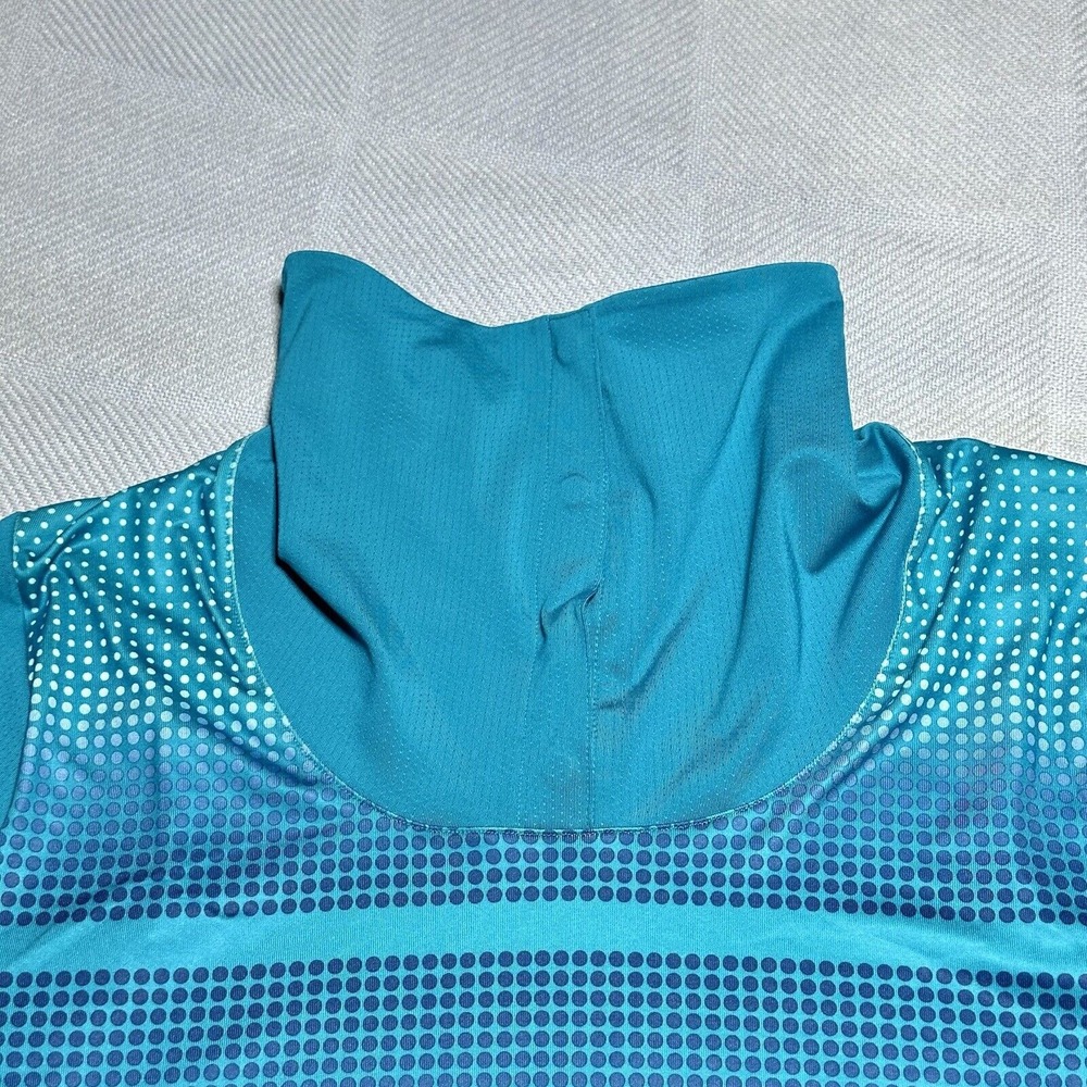 NEW Nike Tour Golf Performance Dot Geometric Print Polo Shirt Womens Large NWT‎ - Picture 7 of 16